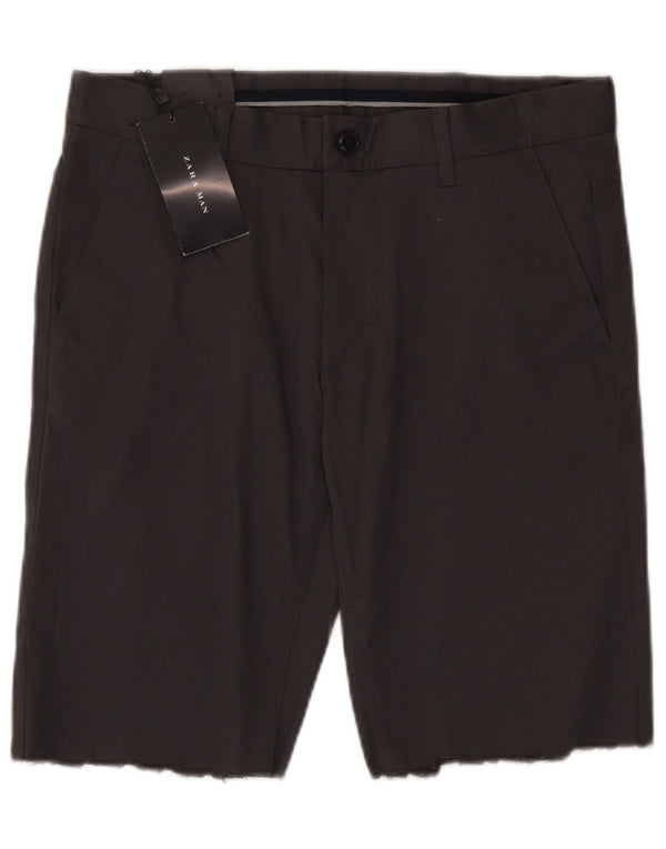 Zara Ανδρικό σορτς Chino EU 40 Medium W31 Γκρι βαμβακερό