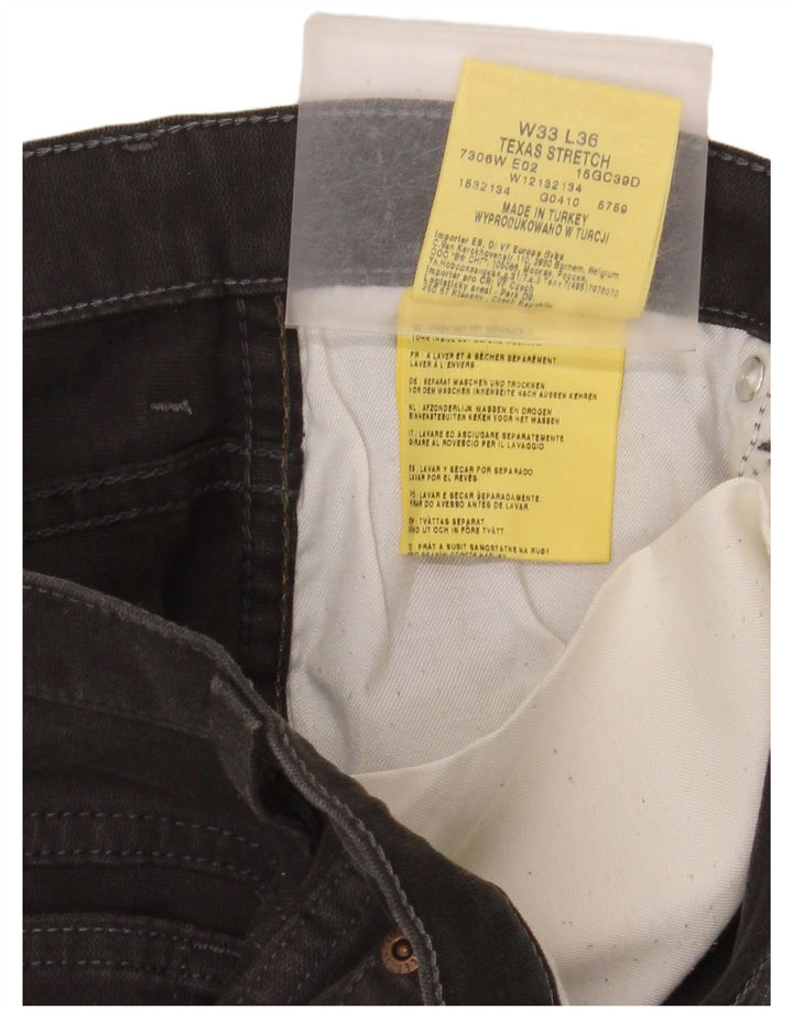 Ανδρικό τζιν ίσιο Wrangler Texas Stretch W33 L32 Μαύρο βαμβακερό