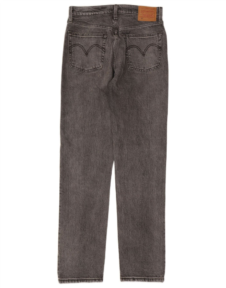 Γυναικείο Levi's 501 Straight Jeans W26 L30 Γκρι βαμβακερό