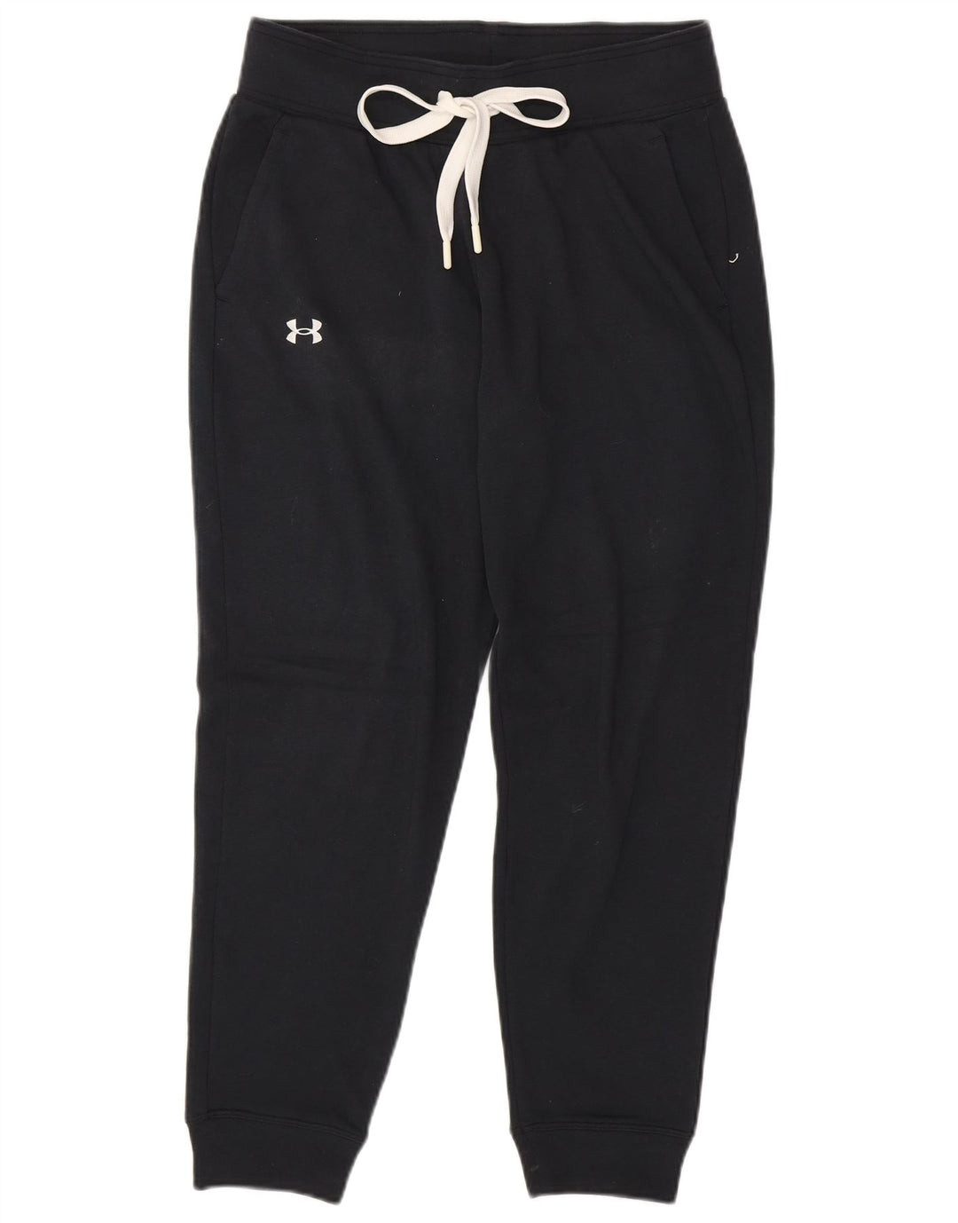 UNDER ARMOR Γυναικεία αθλητική φόρμα παντελόνι Joggers UK 10 Small Black Cotton