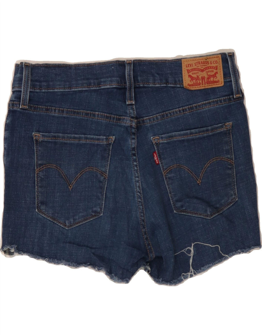 LEVI'S Womens 311 Denim Shorts W28 Medium  Blue Vintage Levi's and Second-Hand Levi's from Messina Hembry 