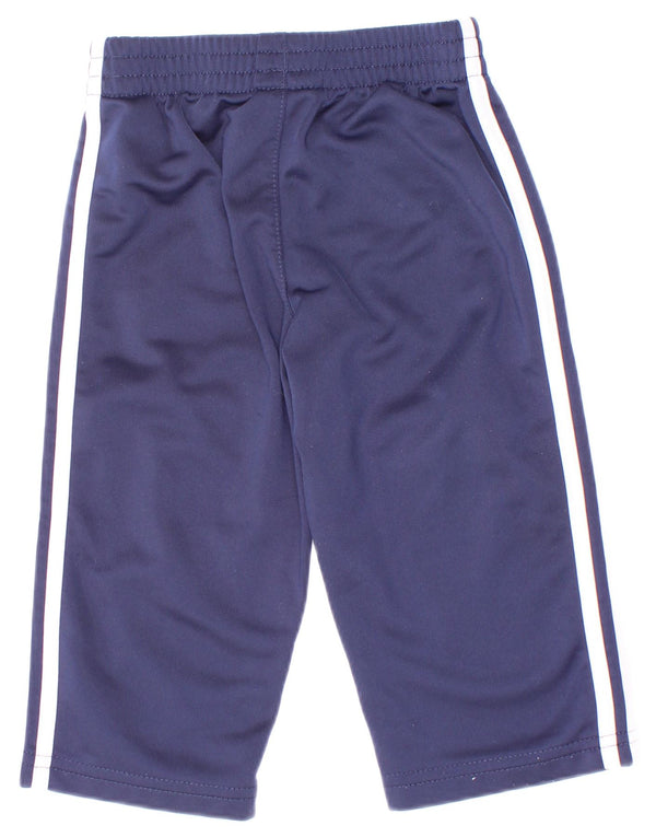 Παντελόνι αθλητικής φόρμας Adidas Baby Boys 9-12 μηνών Navy Blue Polyester