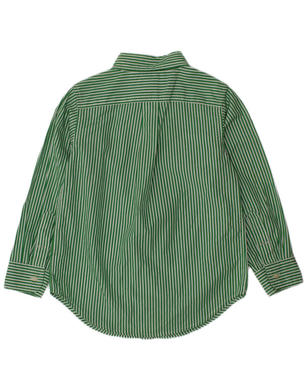 Ralph Lauren Boys πουκάμισο 3-4 ετών Πράσινη ρίγα βαμβακερή
