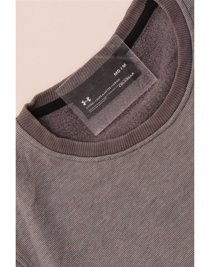 Ανδρικό φούτερ Under Armour Jumper Medium Grey Pinstripe