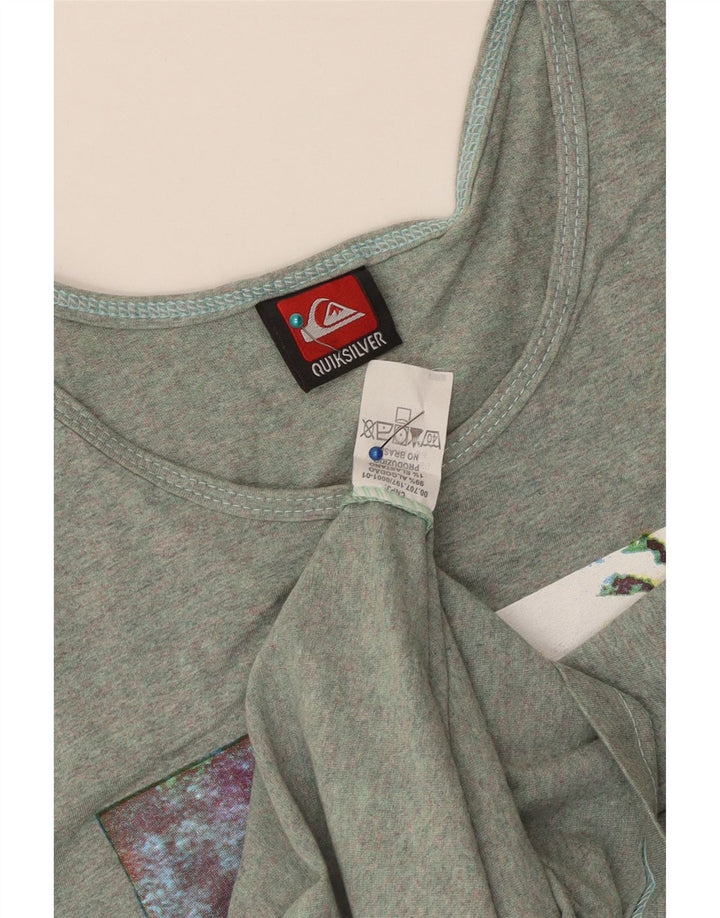 Ανδρικό γραφικό γιλέκο Quiksilver Μικρό Βαμβακερό
