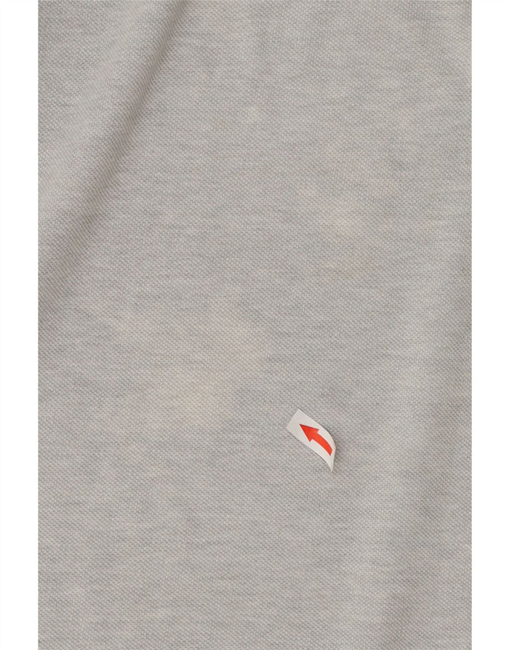 Ανδρικό μπλουζάκι πόλο Kappa XL Γκρι βαμβακερό