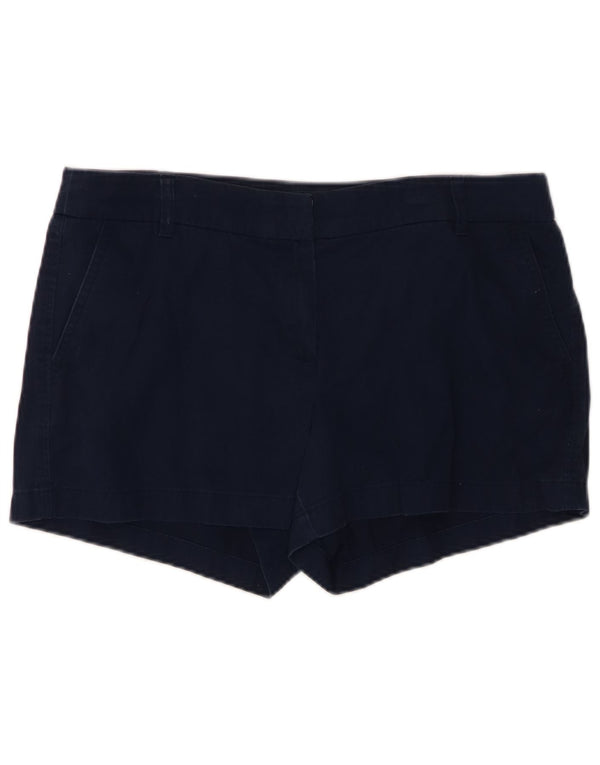 J. CREW Γυναικείο σορτς Chino US 12 Μεγάλο W34 Navy Blue από βαμβάκι