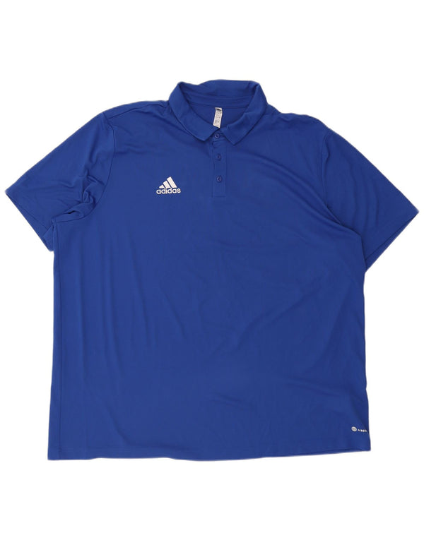Adidas Ανδρικό Aeroready Πόλο Μπλουζάκι 3XL Μπλε Πολυεστέρας