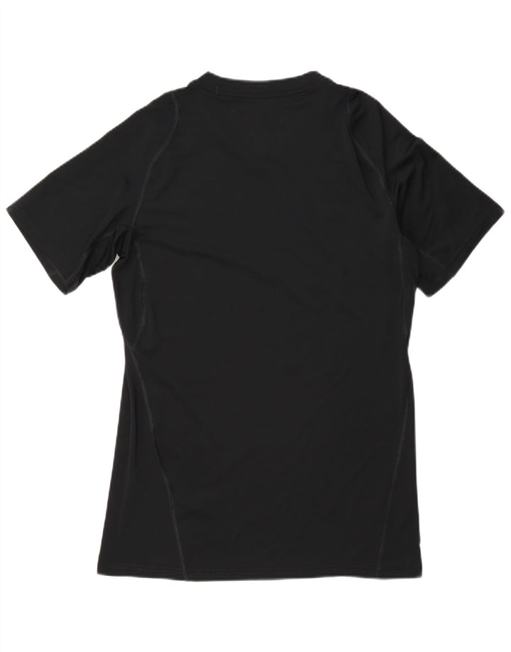 Ανδρικό γραφικό μπλουζάκι Nike Dri Fit, μικρό μαύρο πολυεστέρα παραλλαγής