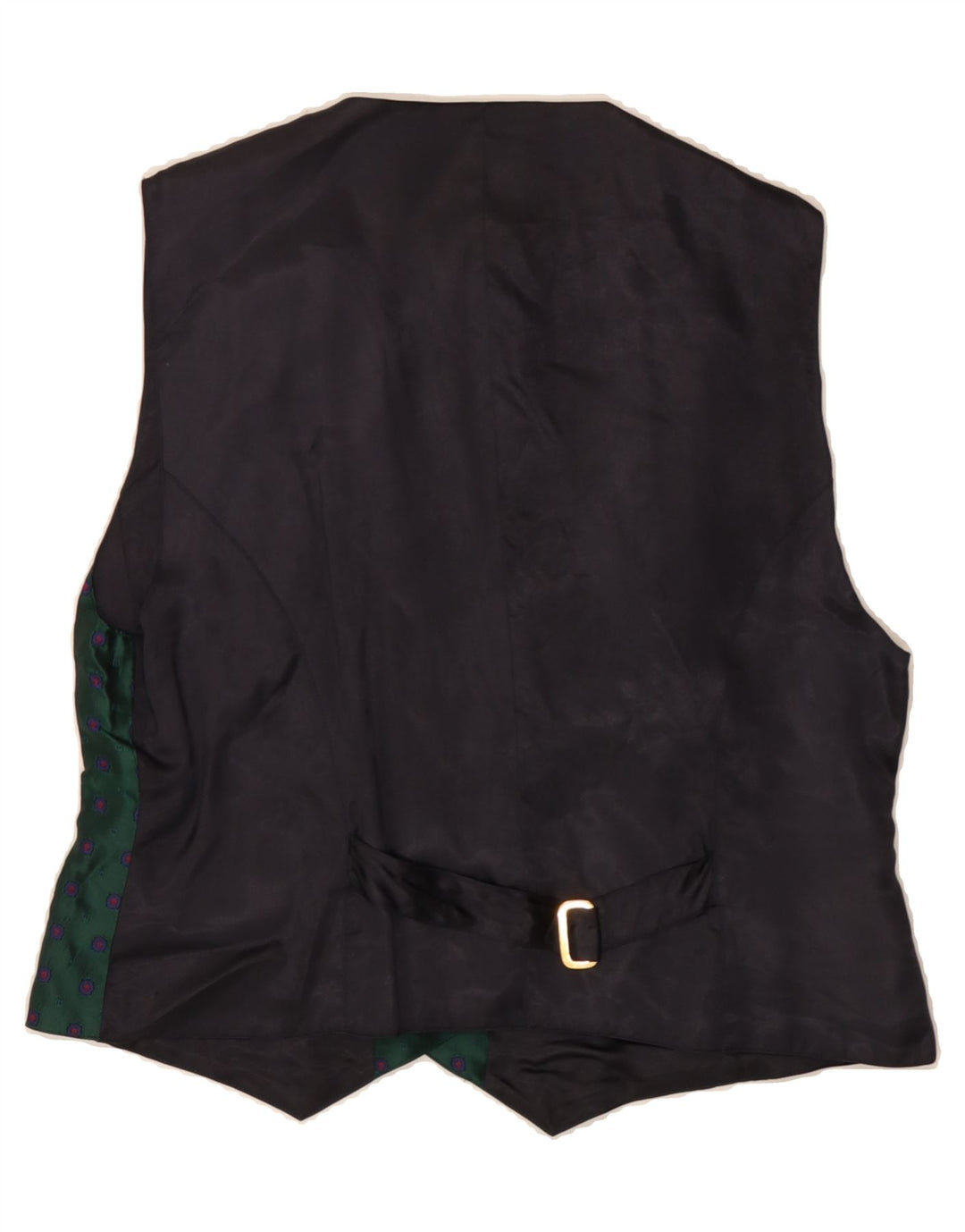 JOBIS Womens Abstract Pattern Waistcoat IT 42 Medium Green Viscose Vintage Jobis and Second-Hand Jobis from Messina Hembry 