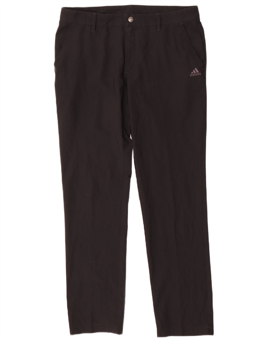 Ανδρικό παντελόνι Chino Adidas Slim W34 L32 Μαύρο πολυεστέρα