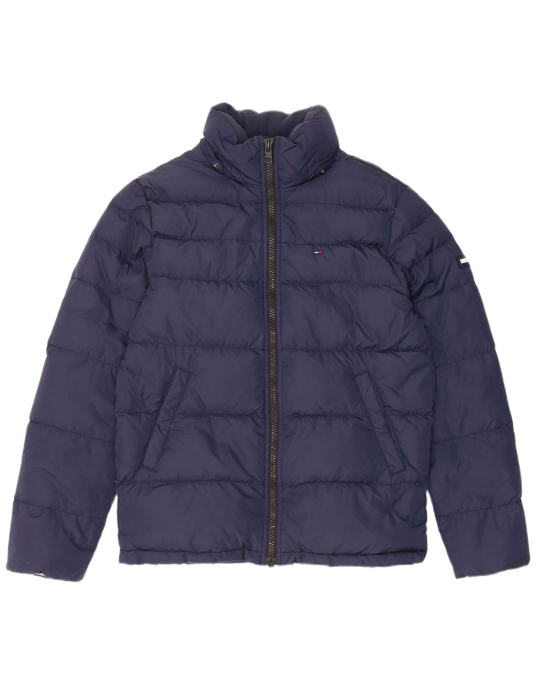 Tommy Hilfiger Ανδρικό μπουφάν με επένδυση UK 38 Medium Navy Blue Nylon