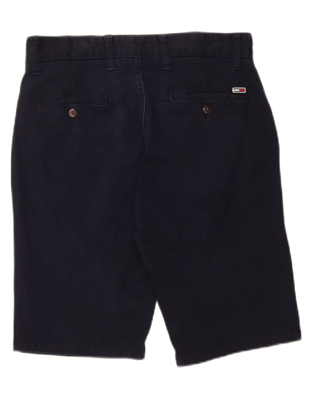 TOMMY HILFIGER Ανδρικό σορτς Chino W28 Μικρό μπλε ναυτικό βαμβακερό