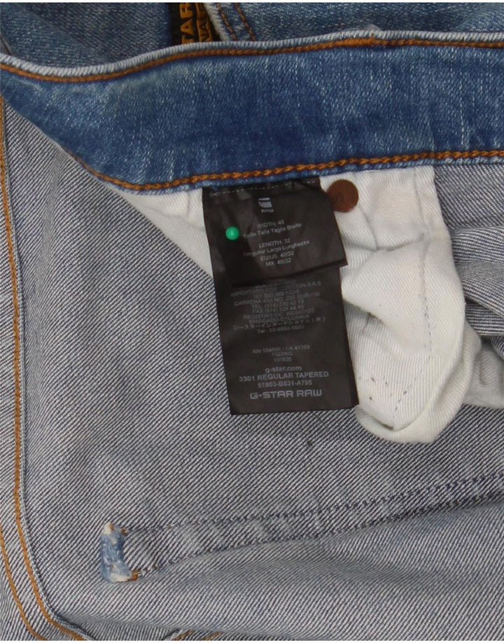 G-Star Ανδρικό 3301 Slim Jeans W40 L32 Μπλε