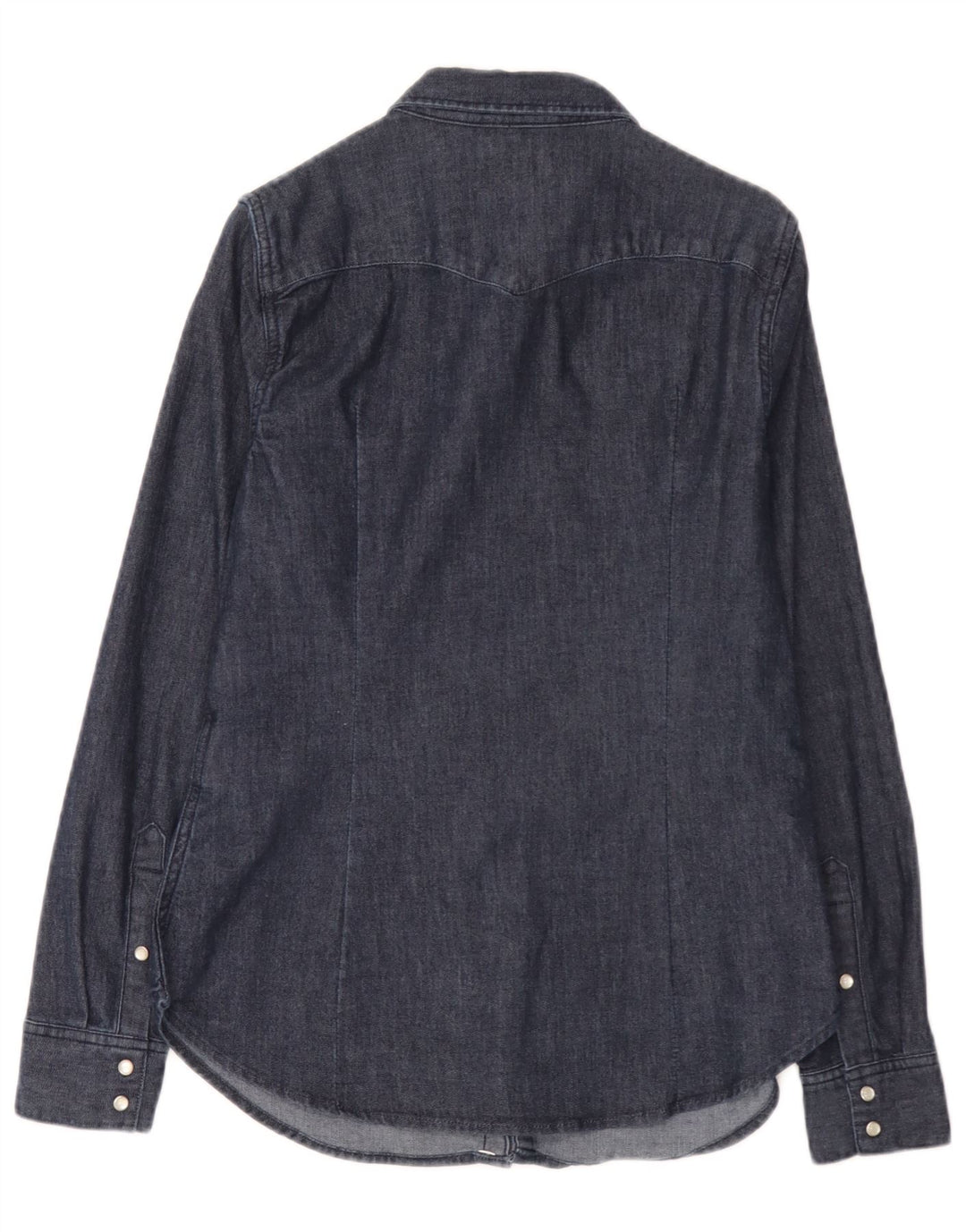 Levi's γυναικείο τζιν πουκάμισο UK 14 μεσαίου μπλε βαμβακερό