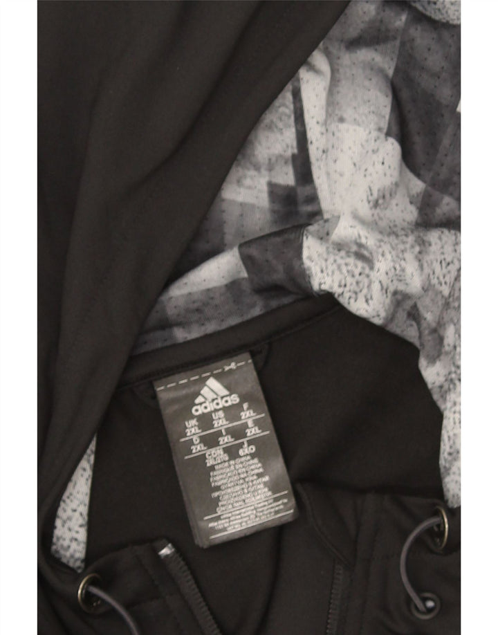 Ανδρική αθλητική φόρμα Adidas Climacool με κουκούλα Top Jacket Large Black Polyester