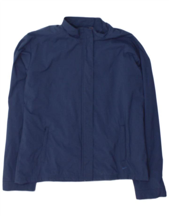 Γυναικεία αθλητική φόρμα Nike Top Jacket UK 14/16 Large Navy Blue Nylon