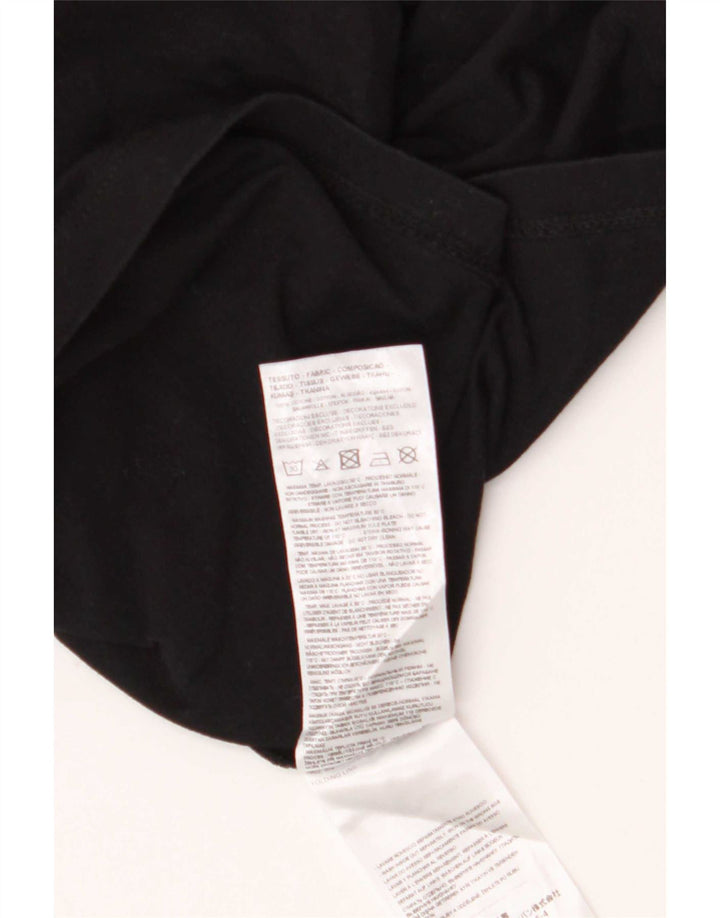 Armani Exchange Ανδρικό T-Shirt κανονικό γραφικό Top Small Black Geometric