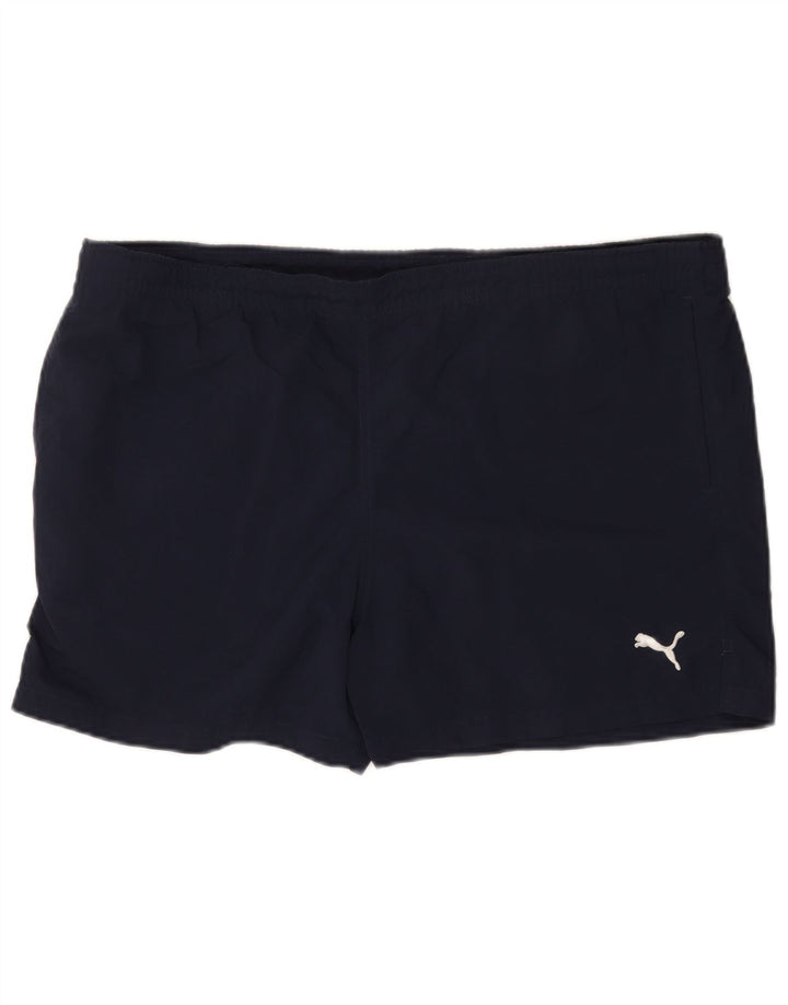 Ανδρικό αθλητικό σορτς Puma XL Navy Blue Polyamide