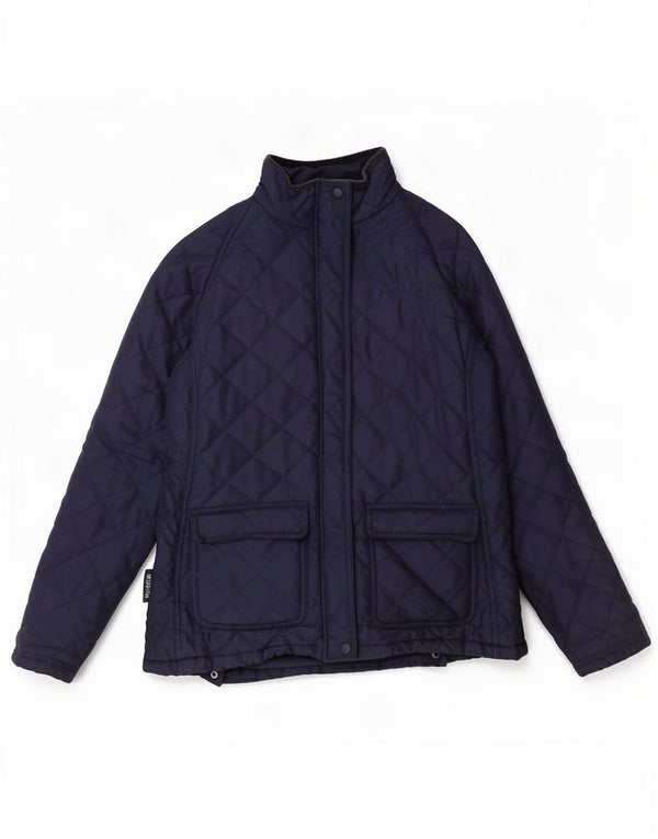 Mountain Warehouse Γυναικείο Καπιτονέ μπουφάν UK 12 Medium Navy Blue Polyester