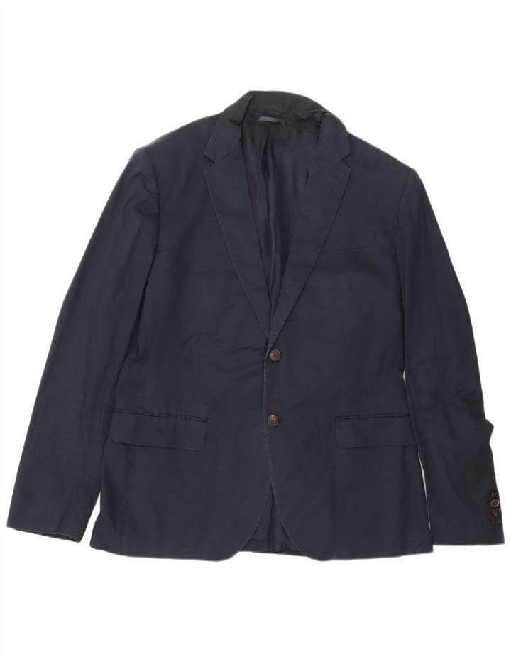 Ανδρικό μπλέιζερ μπουφάν Reiss 2 κουμπιών UK 42 XL Navy Blue Cotton