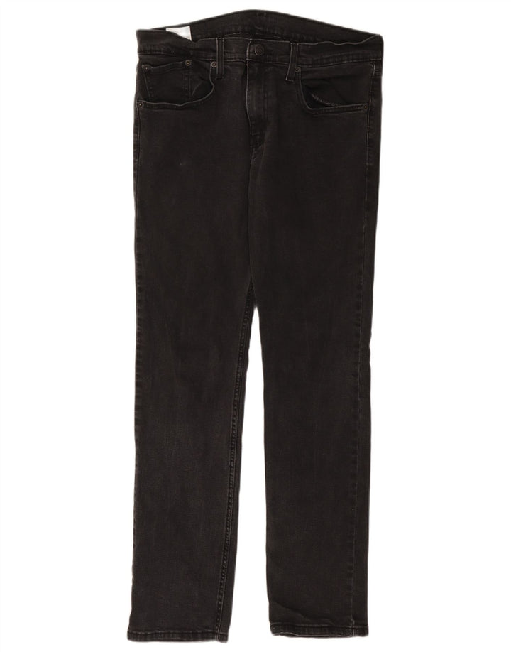 Ανδρικό τζιν Levi's Slim W34 L32 Γκρι βαμβακερό