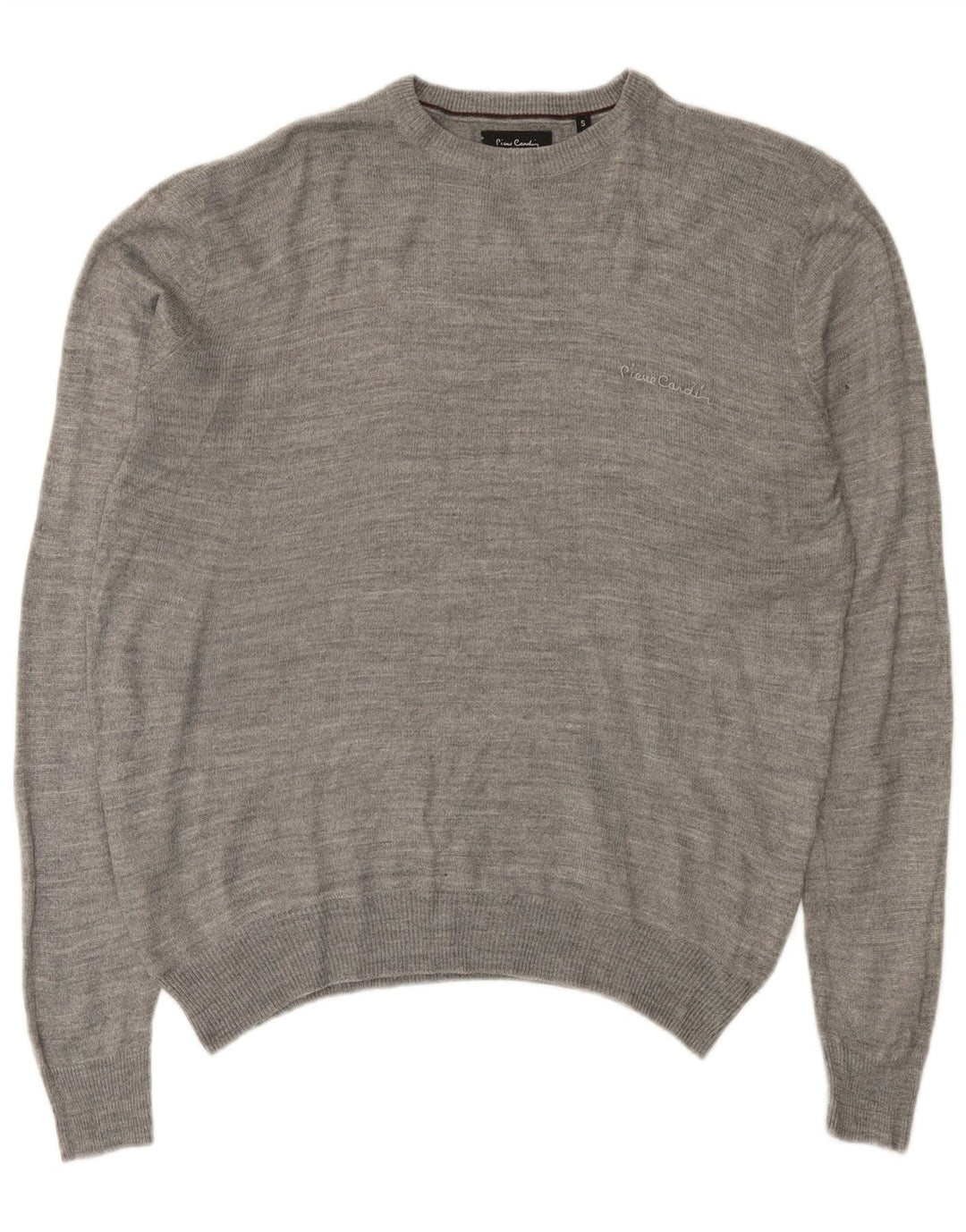 Ανδρικό πουλόβερ Pierre Cardin Crew Neck Jumper Μικρό Γκρι Ακρυλικό