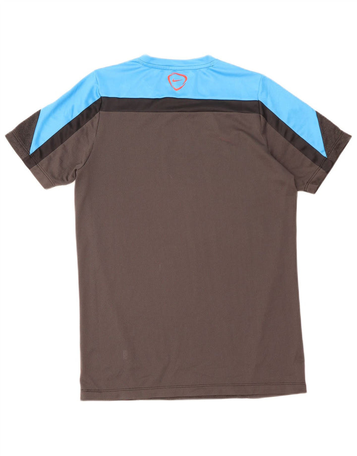 Ανδρικό T-Shirt Nike Dri Fit Τοπ μεσαίου γκρι χρώματος