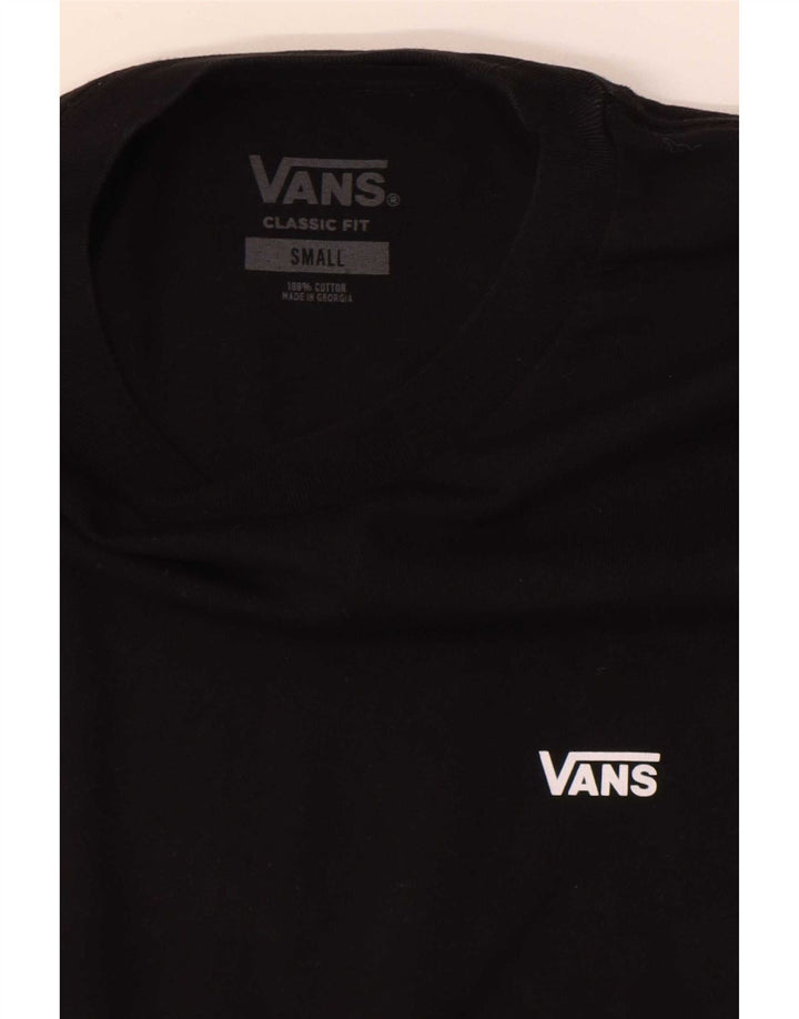 Ανδρικό μπλουζάκι Vans Classic Fit Top Μικρό μαύρο βαμβακερό