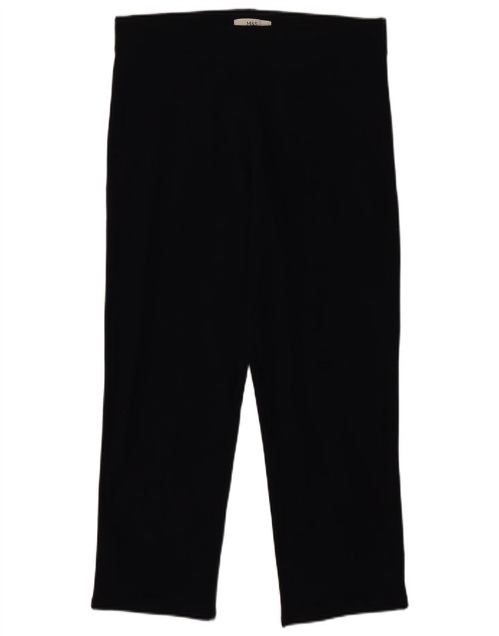 Marks & Spencer Γυναικεία Κολάν UK 14 Large Navy Blue από βαμβάκι