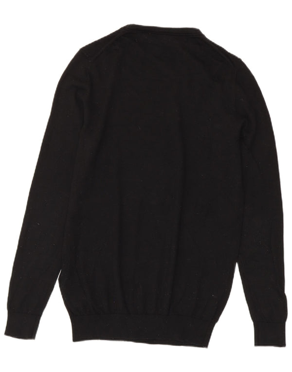 Ανδρικό πουλόβερ Reiss Crew Neck Jumper XS Μαύρο μάλλινο