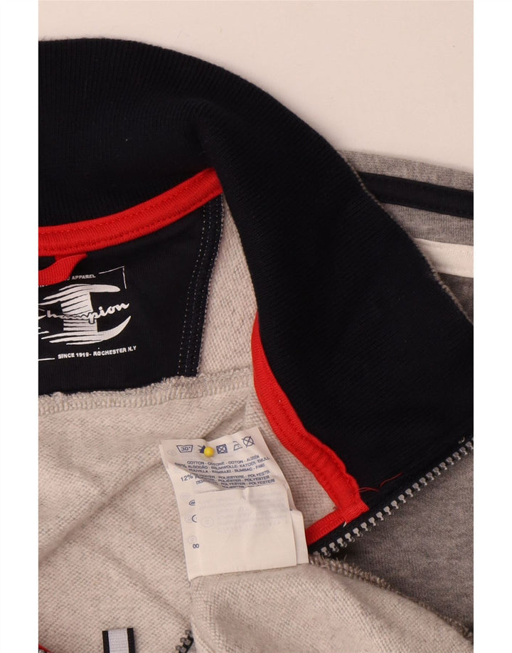 Ανδρική αθλητική φόρμα Champion Top Jacket Μεγάλο Γκρι βαμβακερό