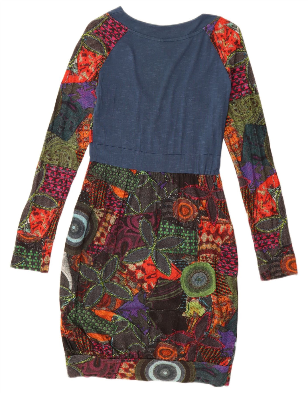Γυναικείο Desigual Graphic Bubble Dress UK 12 Medium πολύχρωμο γεωμετρικό