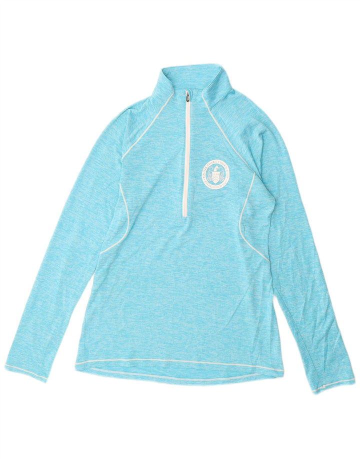 Γυναικεία φόρμα πουλόβερ θερμότητας UNDER ARMOR Top UK 12 Medium Blue