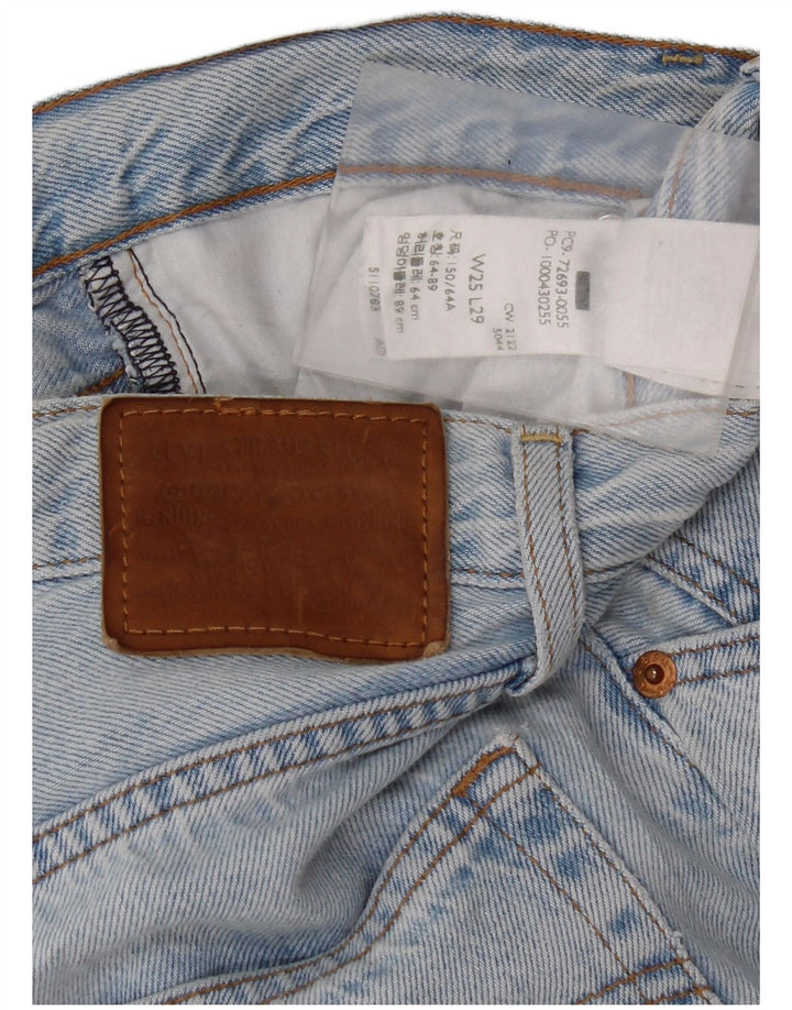 Γυναικείο Levi's Ribcage Straight Jeans W25 L29 Μπλε βαμβακερό