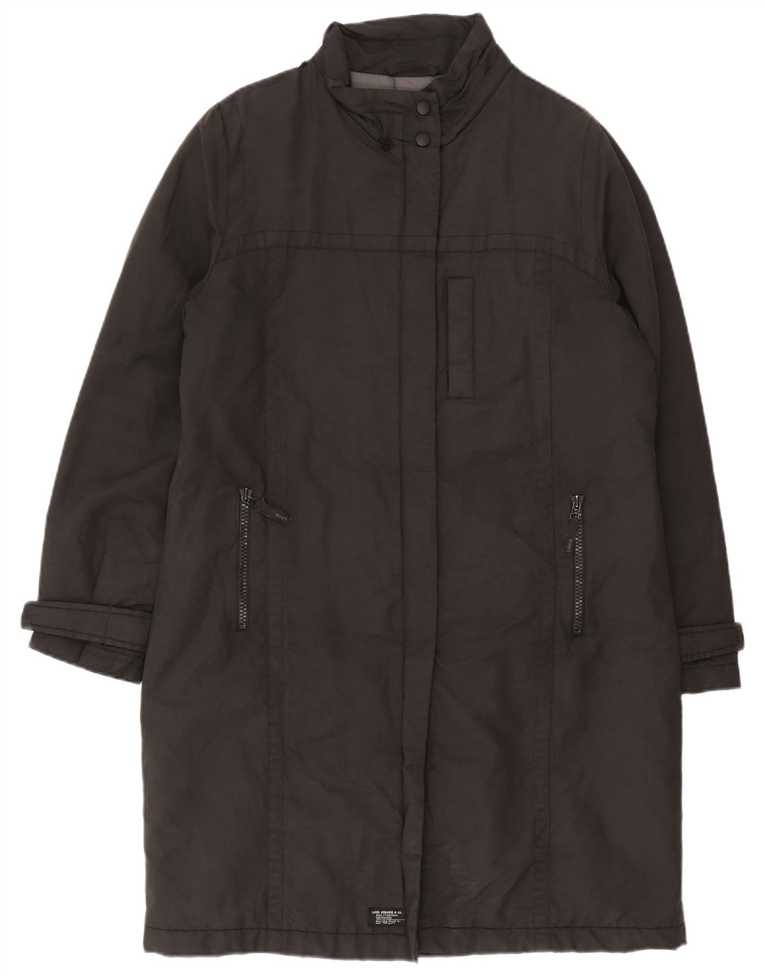Γυναικείο παλτό αντιανεμικό Levi's UK 18 XL Γκρι βαμβακερό