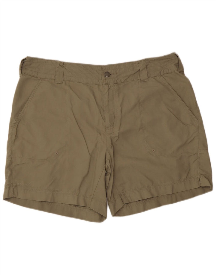 COLUMBIA Γυναικείο σορτς Chino από τιτάνιο US 12 Large W36 Khaki Nylon