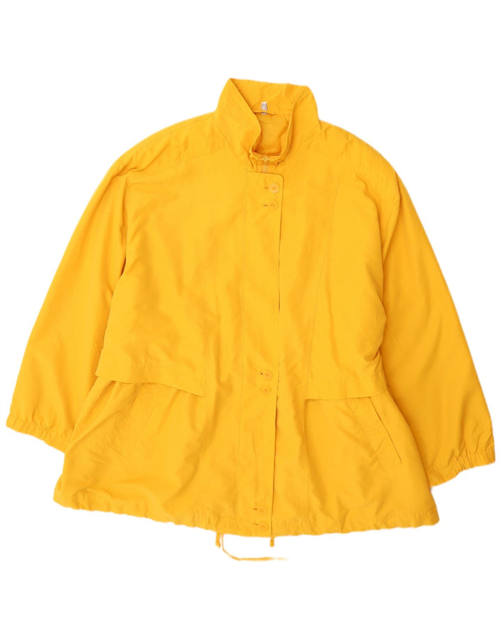 Chicc Γυναικείο Μπουφάν Windbreaker UK 26 5XL Yellow Polyester