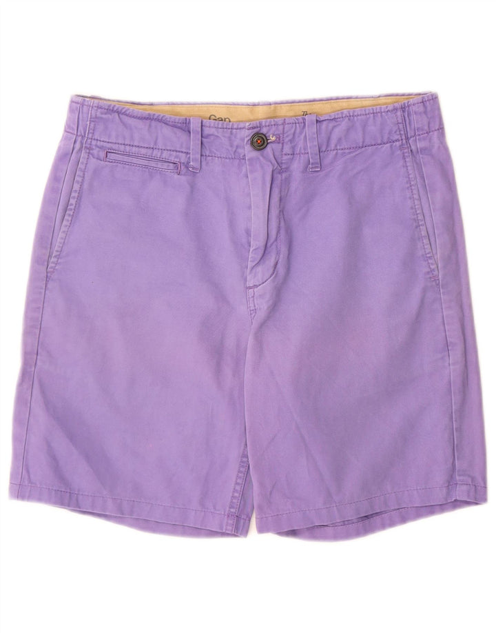 Gap Ανδρικό σορτς Chino W29 Βαμβακερό μεσαίο μωβ