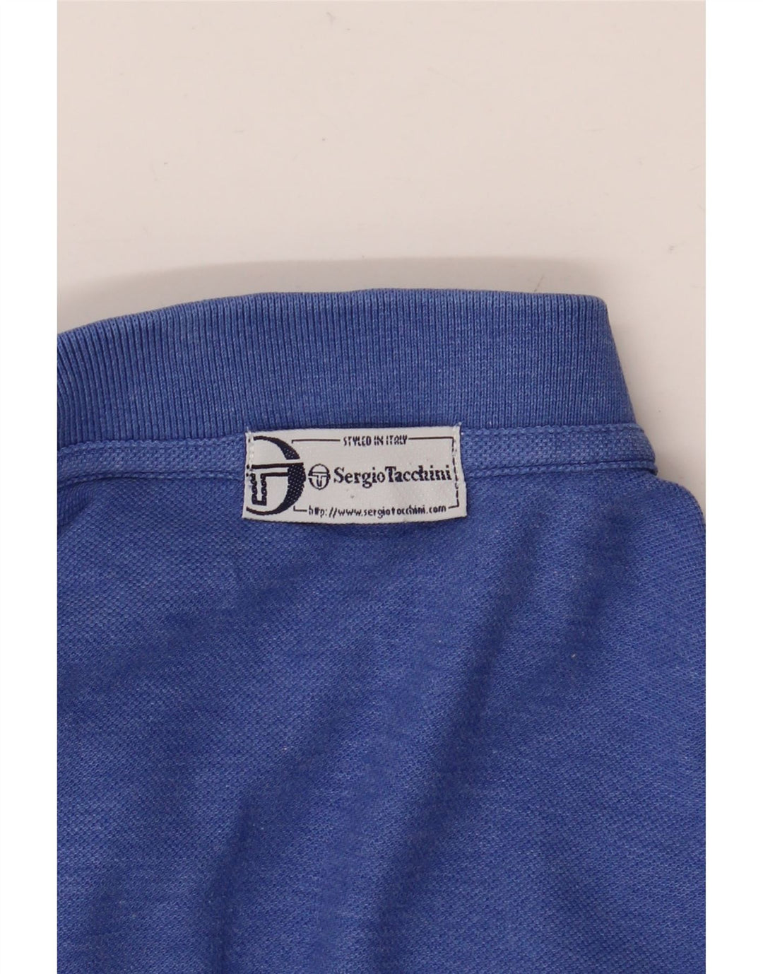SERGIO TACCHINI Ανδρικό μπλουζάκι πόλο μεγάλο μπλε