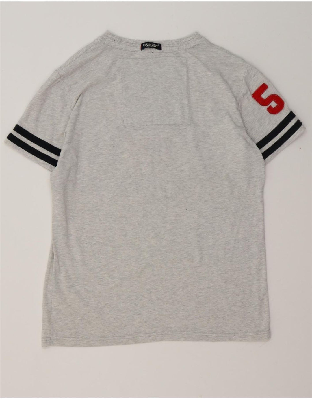 Ανδρικό γραφικό μπλουζάκι SUPERDRY Top 2XL Γκρι βαμβακερό