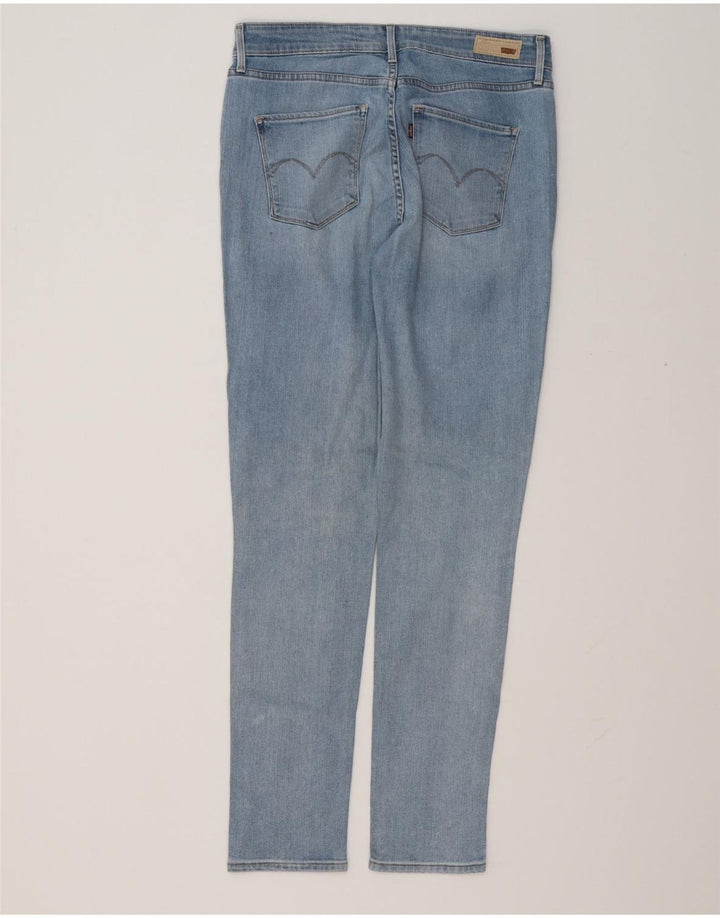 LEVI'S Γυναικείο Ψηλό Skinny Jeans US 8 Medium W29 L32 Μπλε βαμβακερό