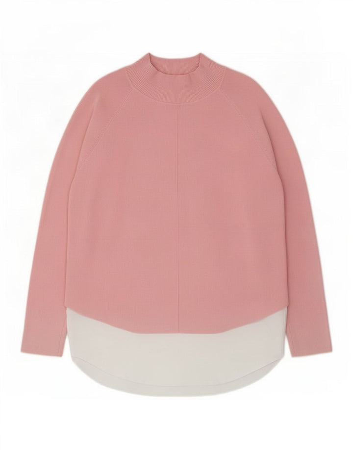 Γυναικείο πουλόβερ με λαιμό χελώνα Ted Baker Μέγεθος 3 Μεσαίο ροζ χρώμα