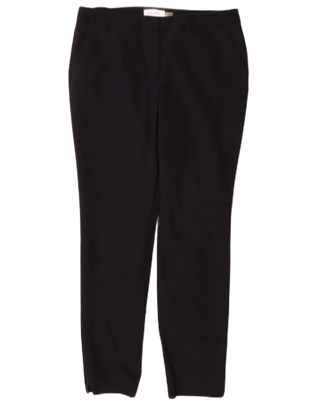 CALVIN KLEIN Γυναικείο λεπτό παντελόνι Chino US 6 Medium W28 L28 Navy Blue