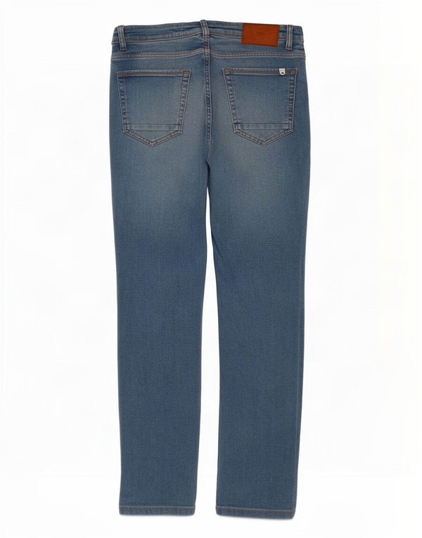 Zara Ανδρικό Slim Jeans EU 42 Large W32 L30 Blue Cotton