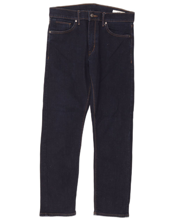 Marks & Spencer Mens Slim Jeans W30 L29 Navy Blue Cotton