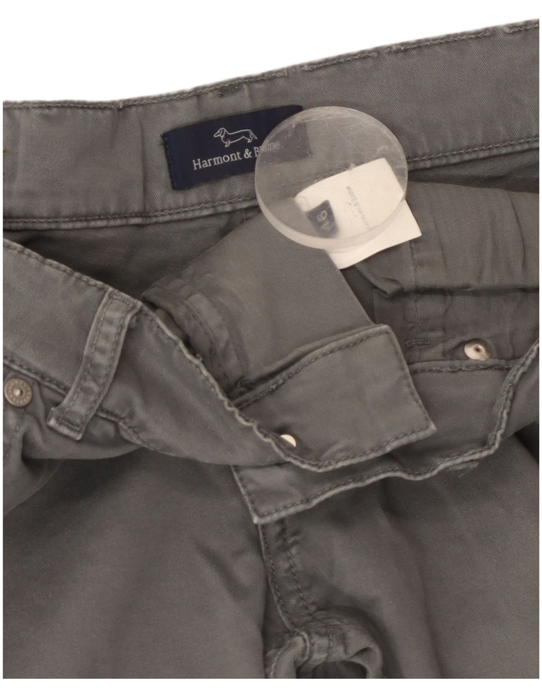 Harmont & Blaine Γυναικείο Slim Casual Παντελόνι IT 46 Large W32 L28 Grey