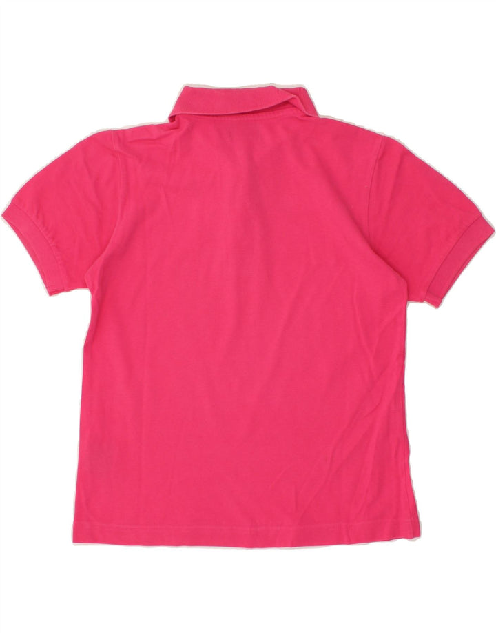 KAPPA Womens Polo Shirt UK 12 Medium Pink Cotton Vintage Kappa and Second-Hand Kappa from Messina Hembry 