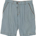 Sundek Ανδρικό σορτς Chino W33 Large Blue Check Cotton