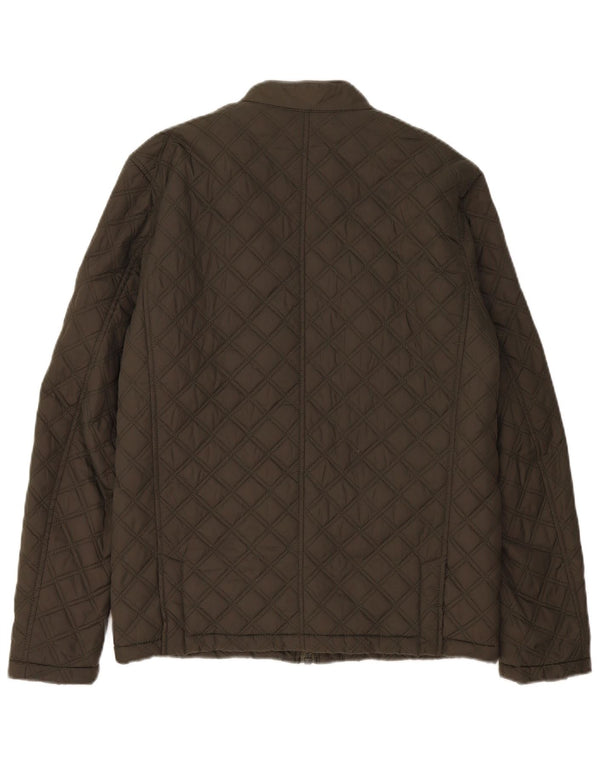 Ανδρικό καπιτονέ μπουφάν Superdry UK 38 Medium Khaki Polyester